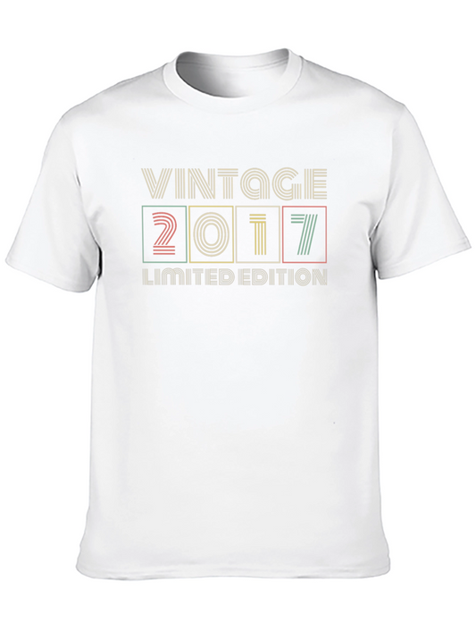 Vintage 2017 Limited Edition Graphic T-Shirt