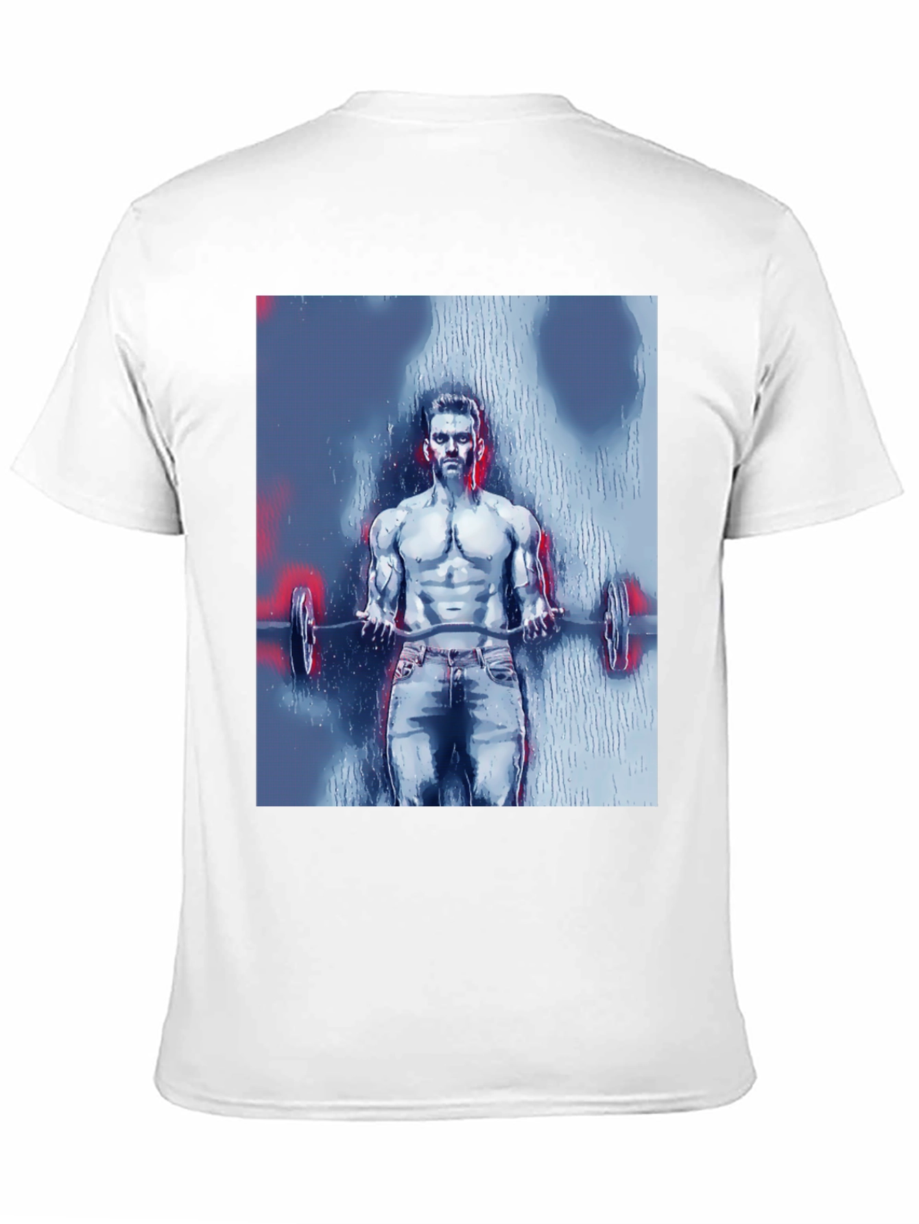 Mens Bodybuilder Graphic Tee - Black