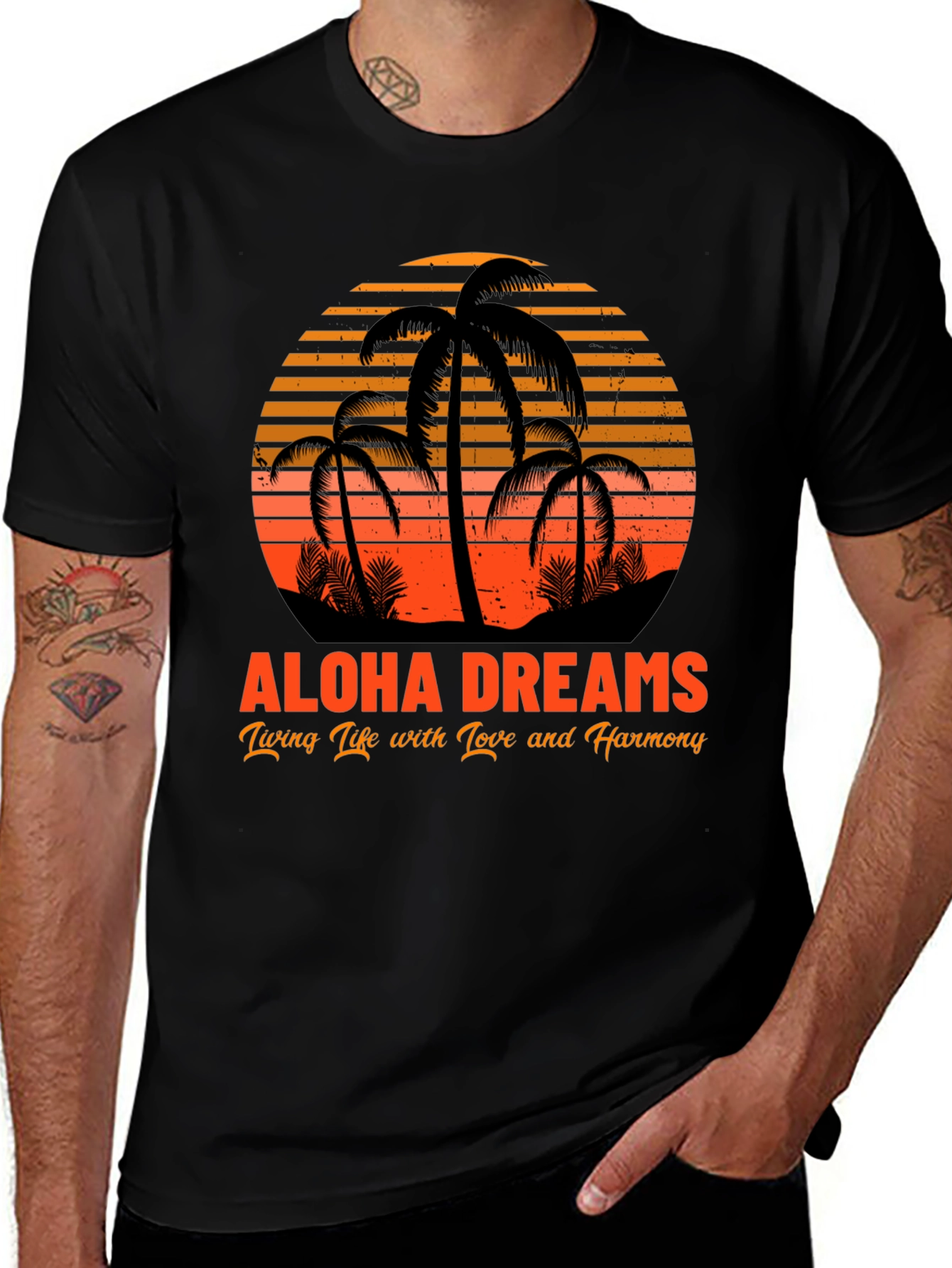 Aloha Dreams Palm Tree T-Shirt