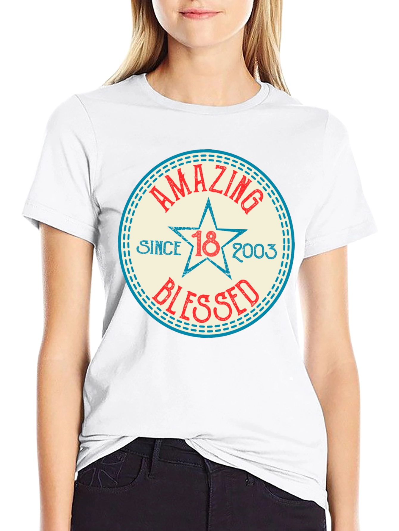 Amazing Since 2003 Blessed T-Shirt