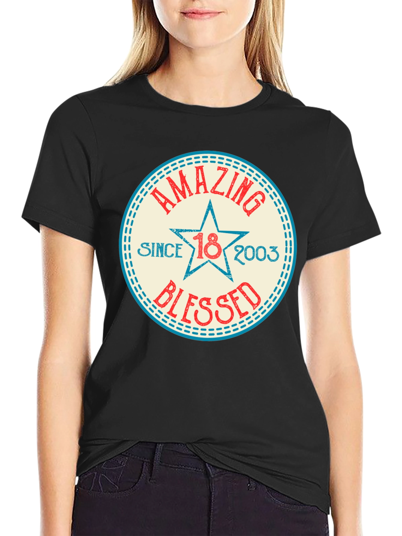 Amazing Since 2003 Blessed T-Shirt