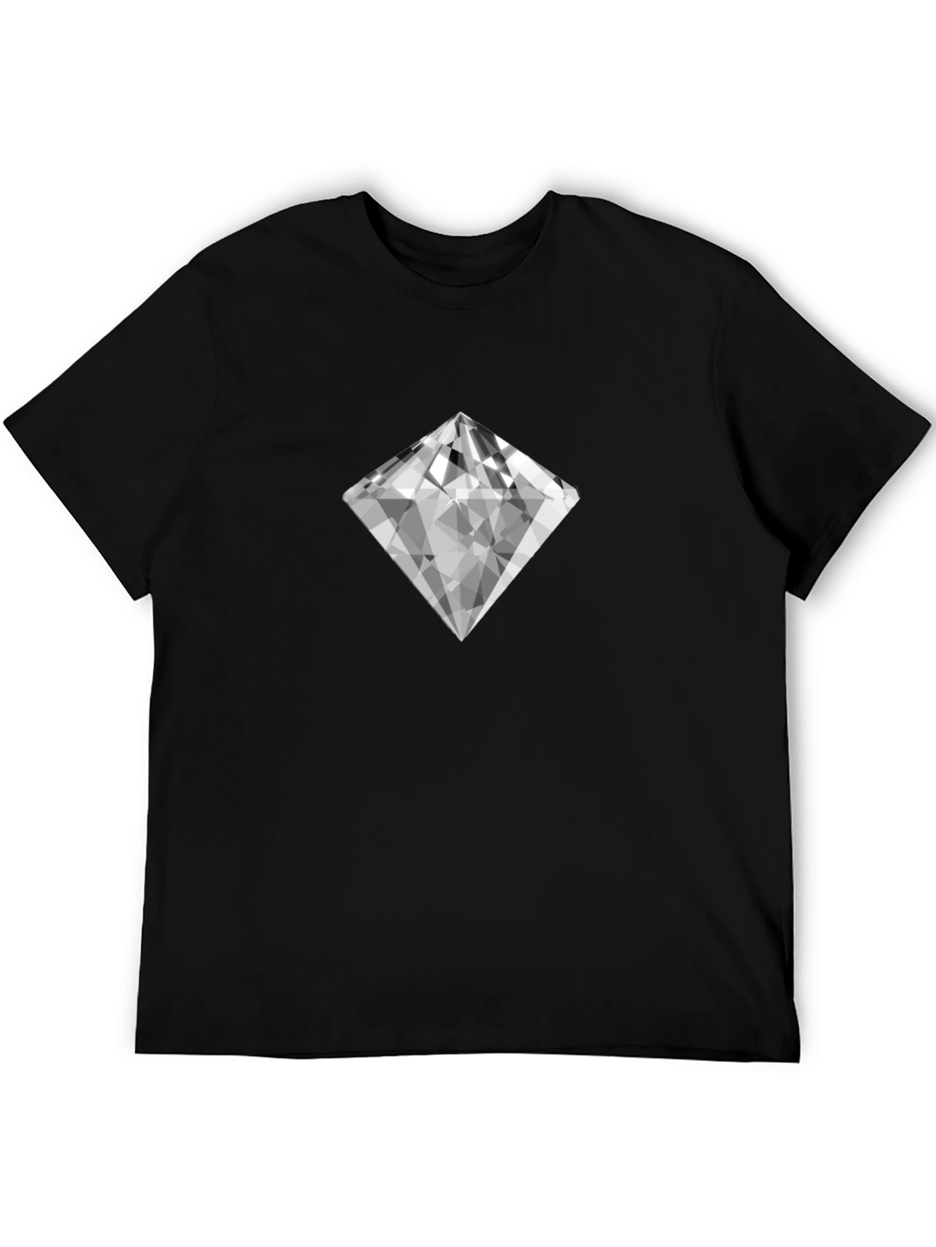 Diamond Graphic Tee - Modern Style