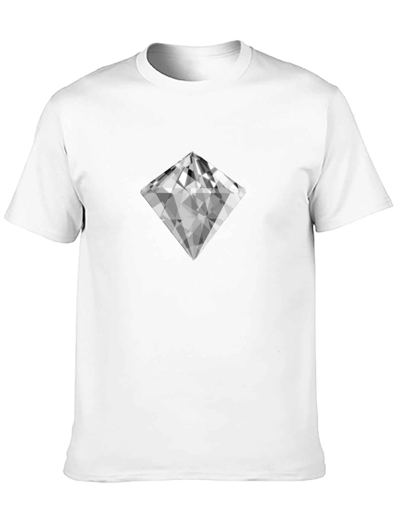 Diamond Graphic Tee - Modern Style