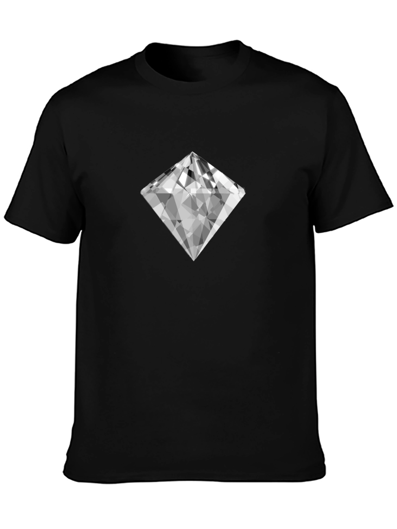 Diamond Graphic Tee - Modern Style