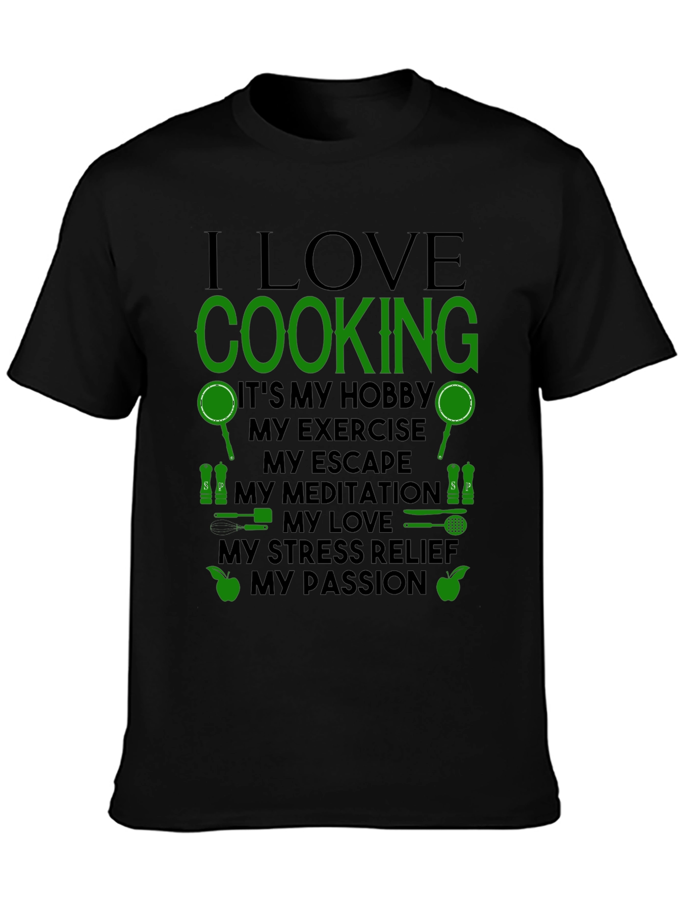 I Love Cooking Hobby T-Shirt
