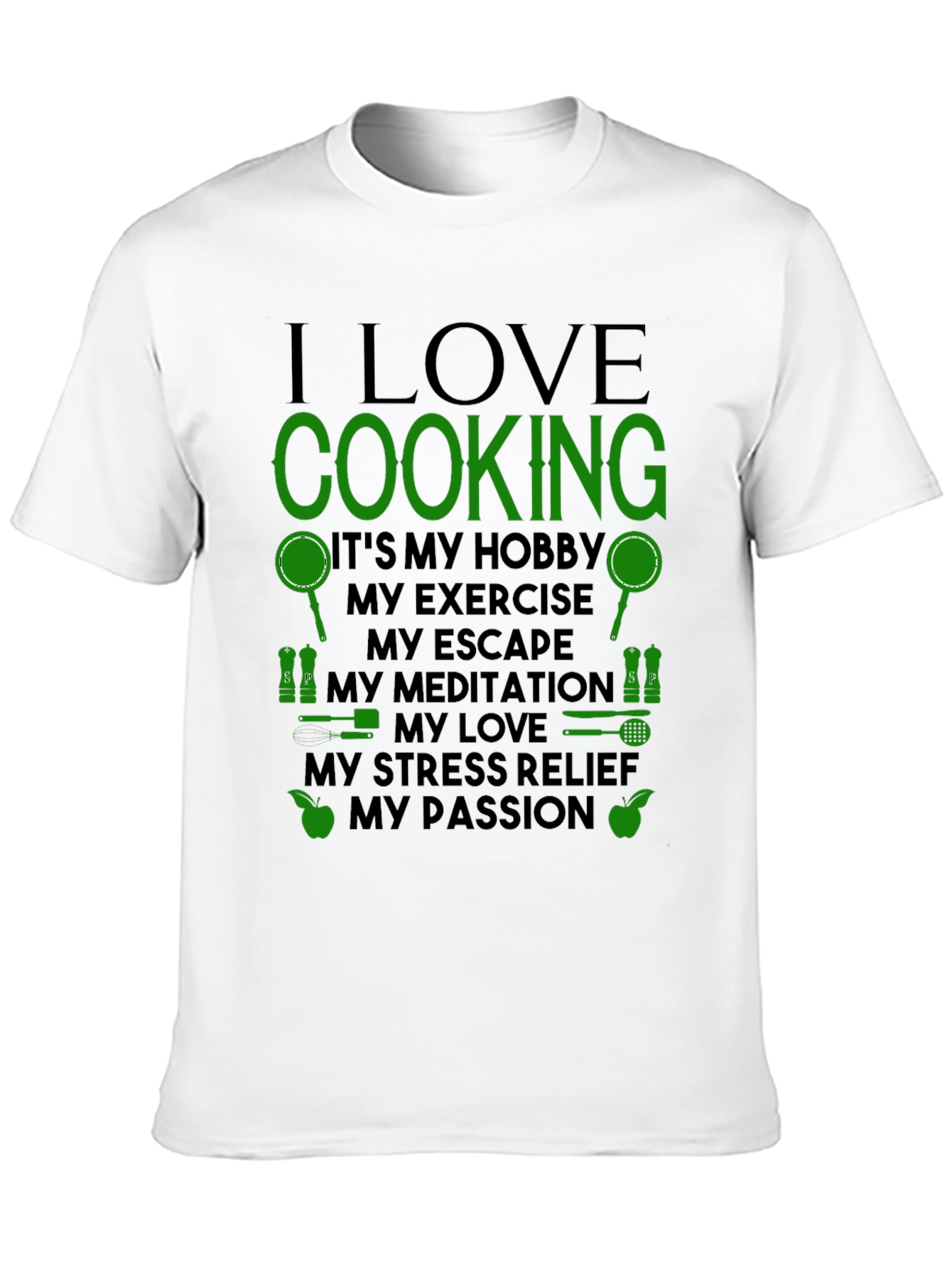I Love Cooking Hobby T-Shirt