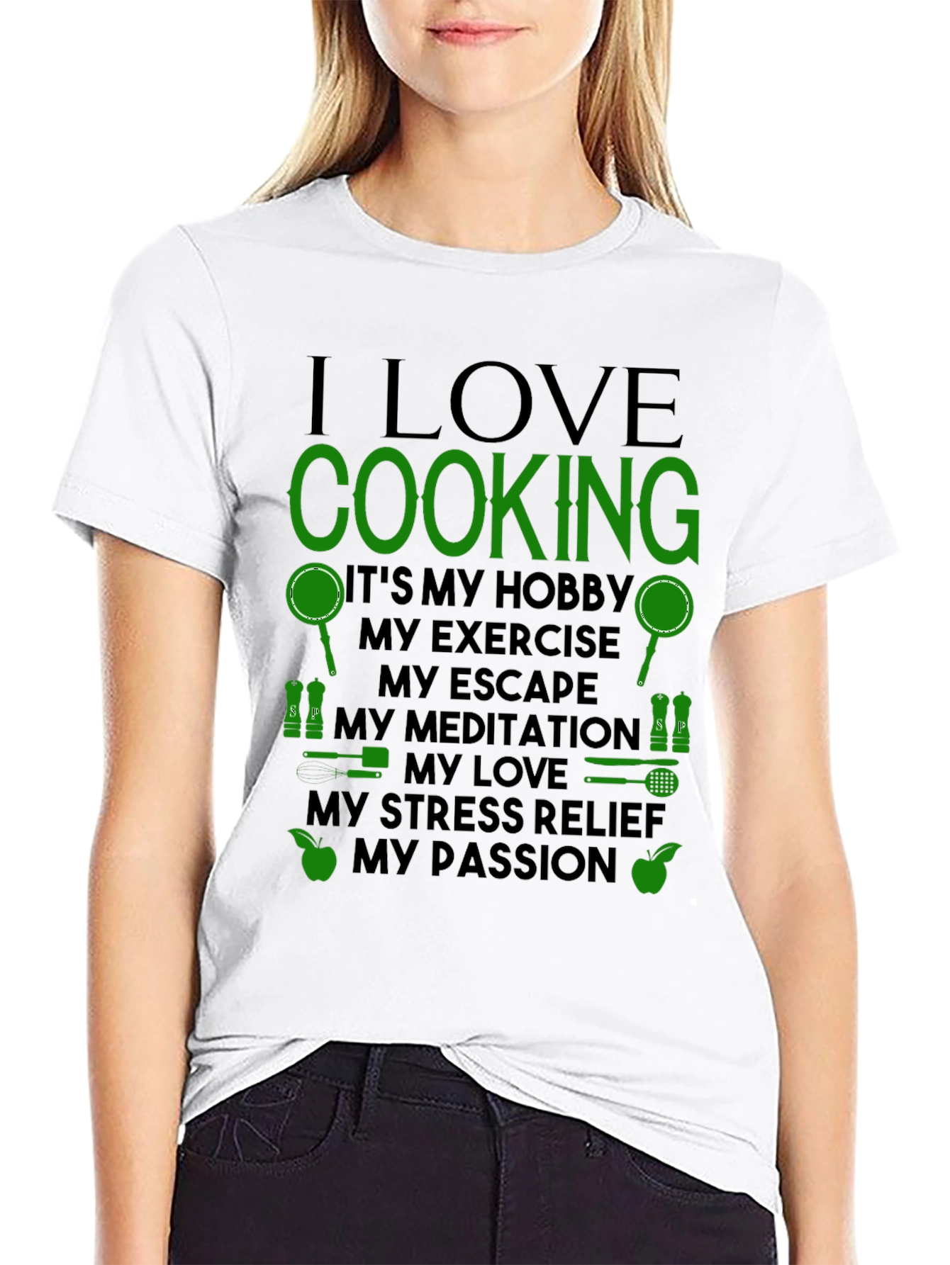 I Love Cooking Hobby T-Shirt