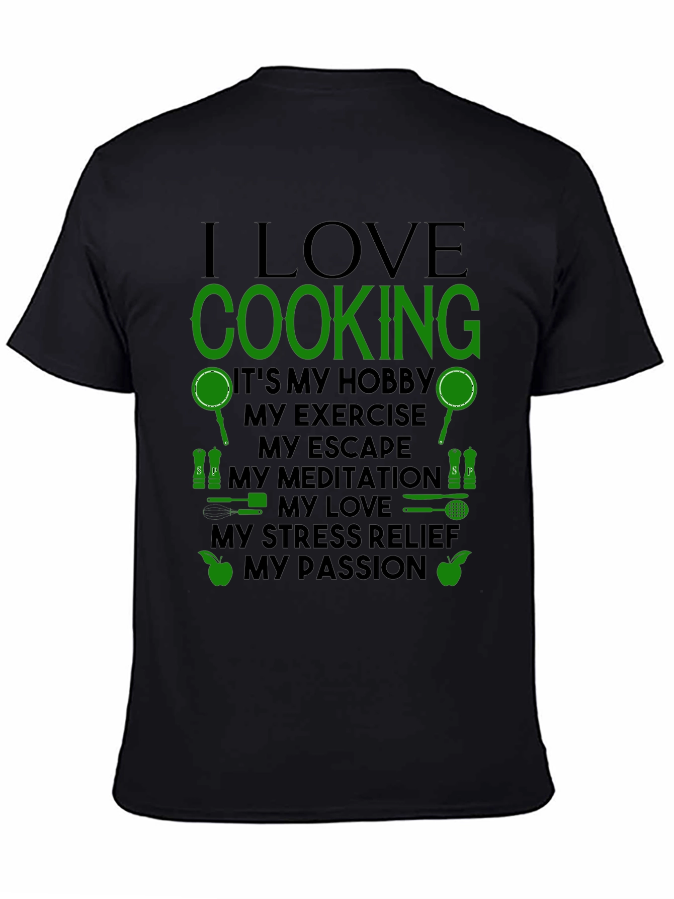 I Love Cooking Hobby T-Shirt