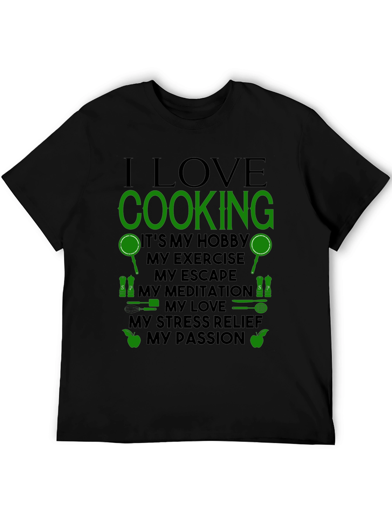 I Love Cooking Hobby T-Shirt