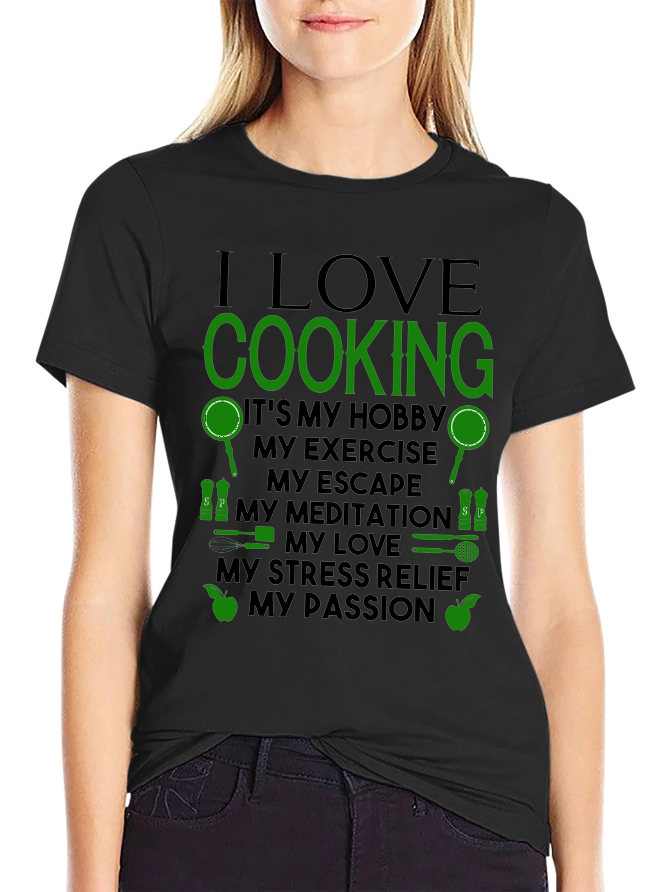 I Love Cooking Hobby T-Shirt