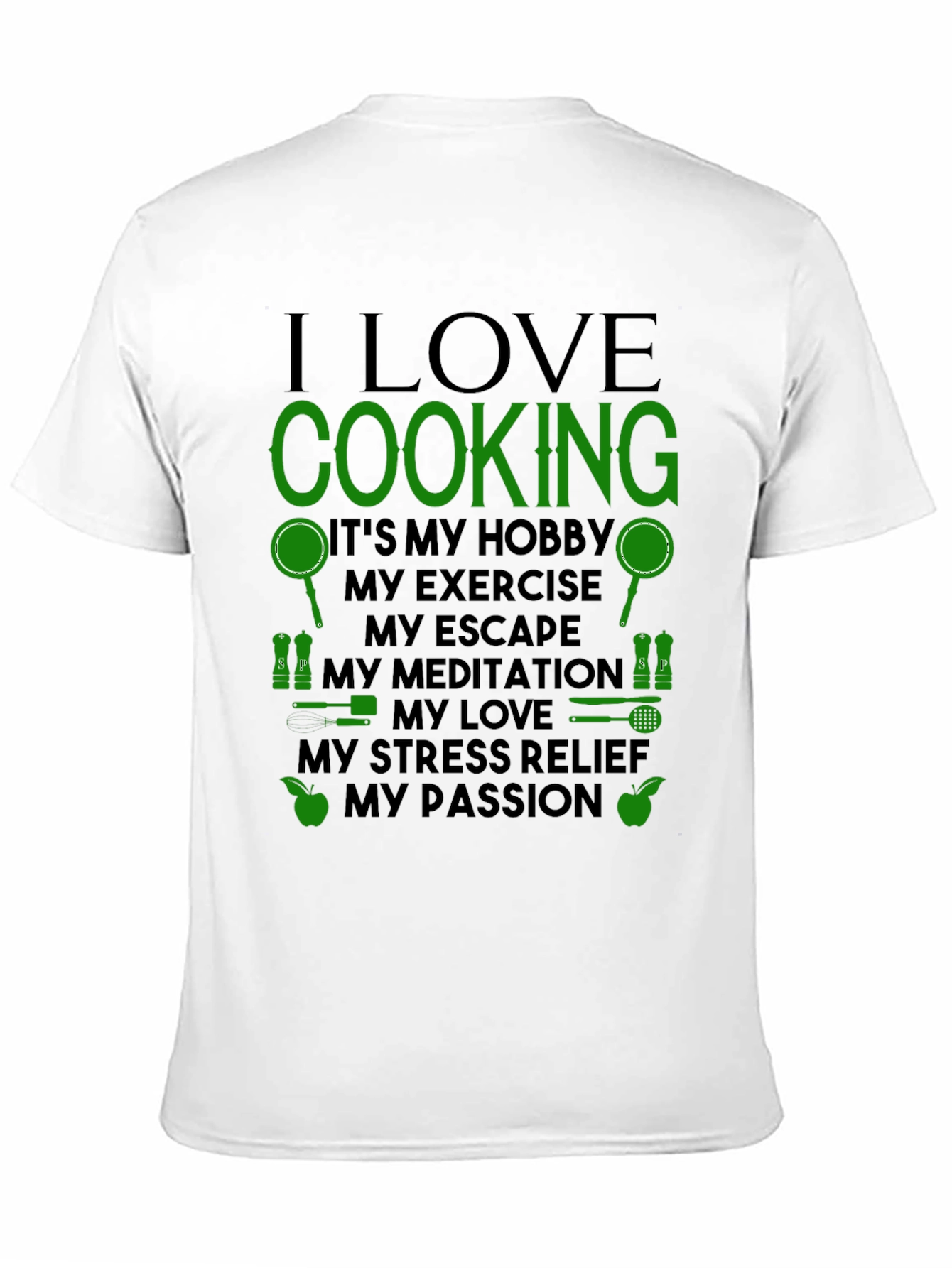 I Love Cooking Hobby T-Shirt