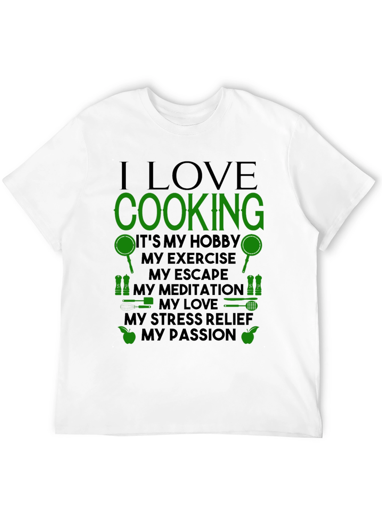 I Love Cooking Hobby T-Shirt