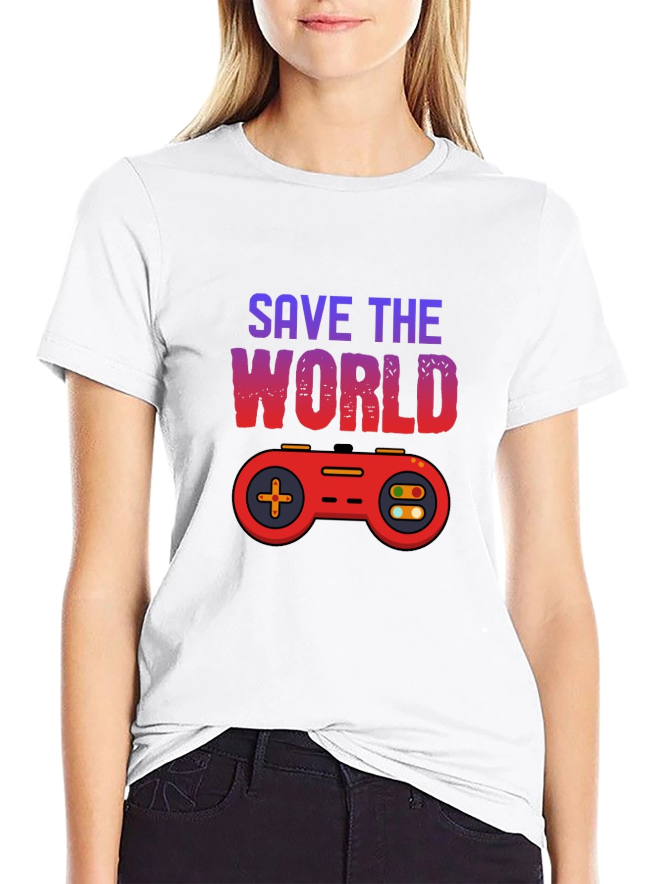 Save The World Gamer T-Shirt