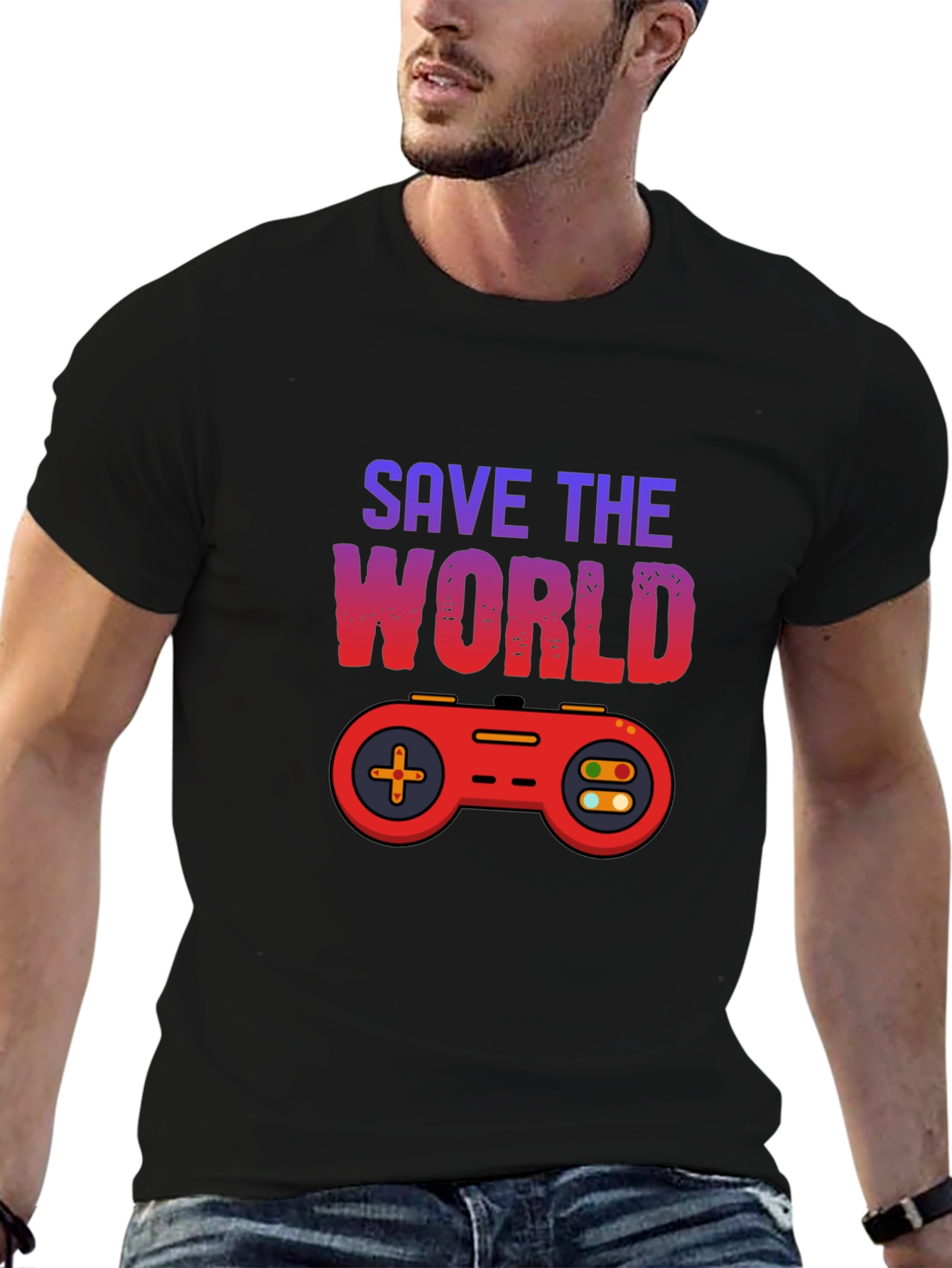 Save The World Gamer T-Shirt