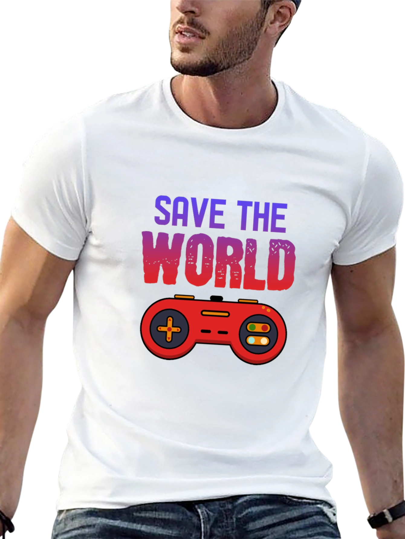 Save The World Gamer T-Shirt