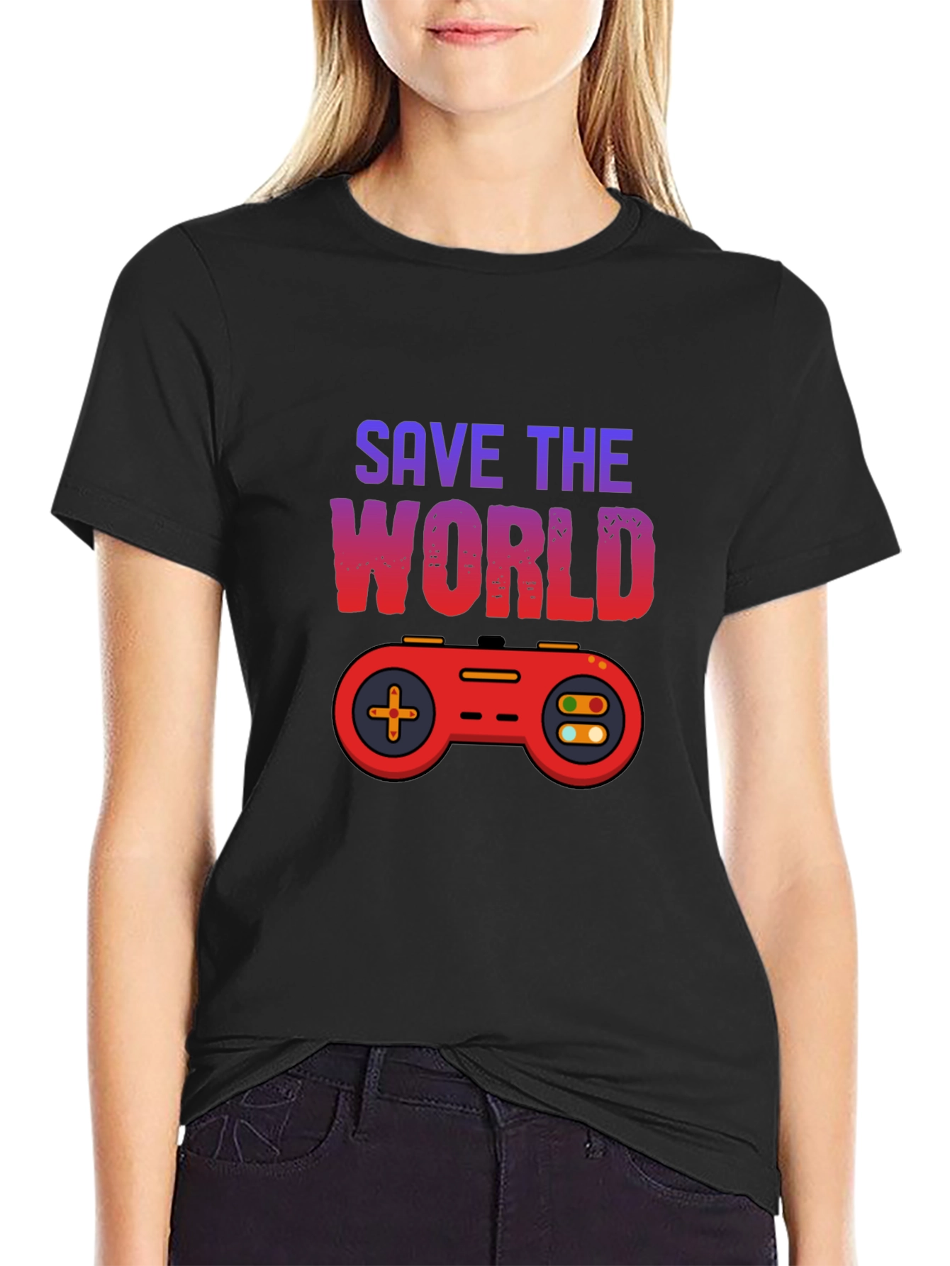 Save The World Gamer T-Shirt