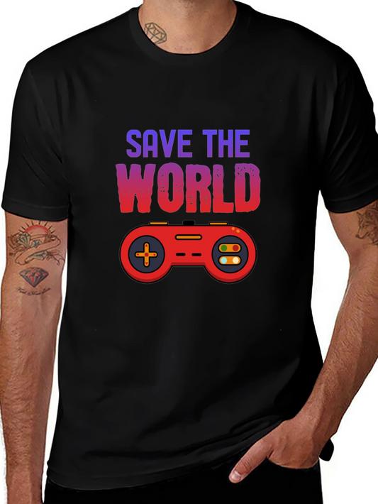 Save The World Gamer T-Shirt