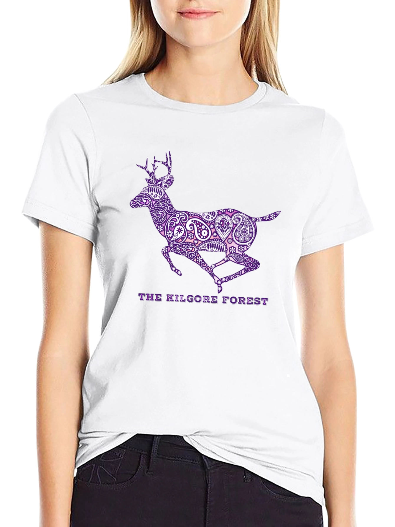 The Kilgore Forest Deer Graphic T-Shirt