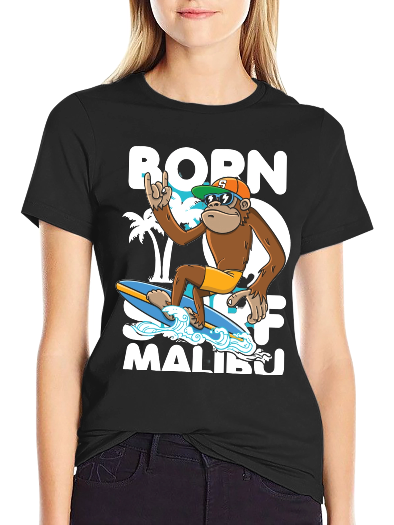 Born to Surf Malibu T-Shirt