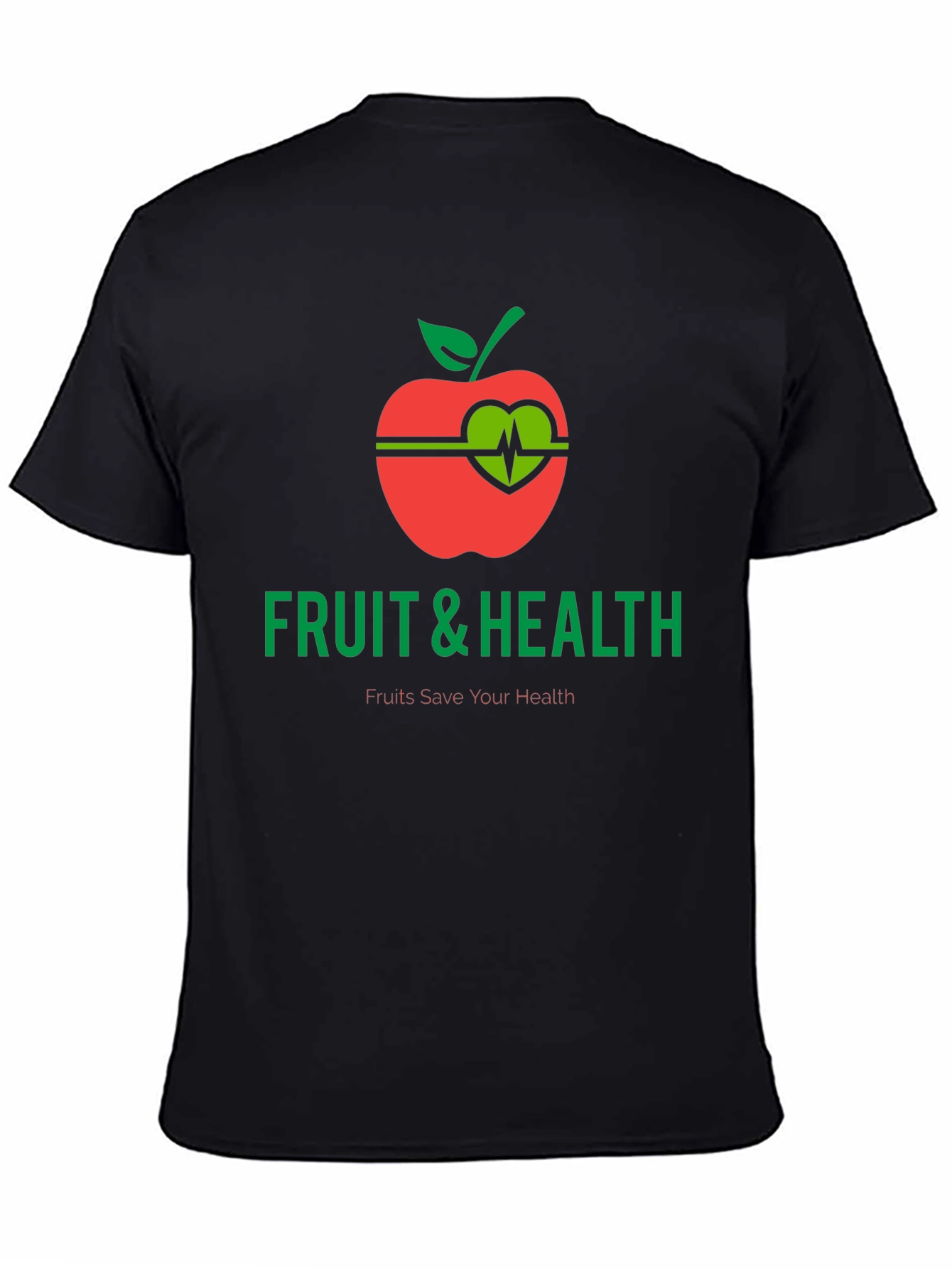 Fruit & Health Graphic T-Shirt - Eat Healthy!