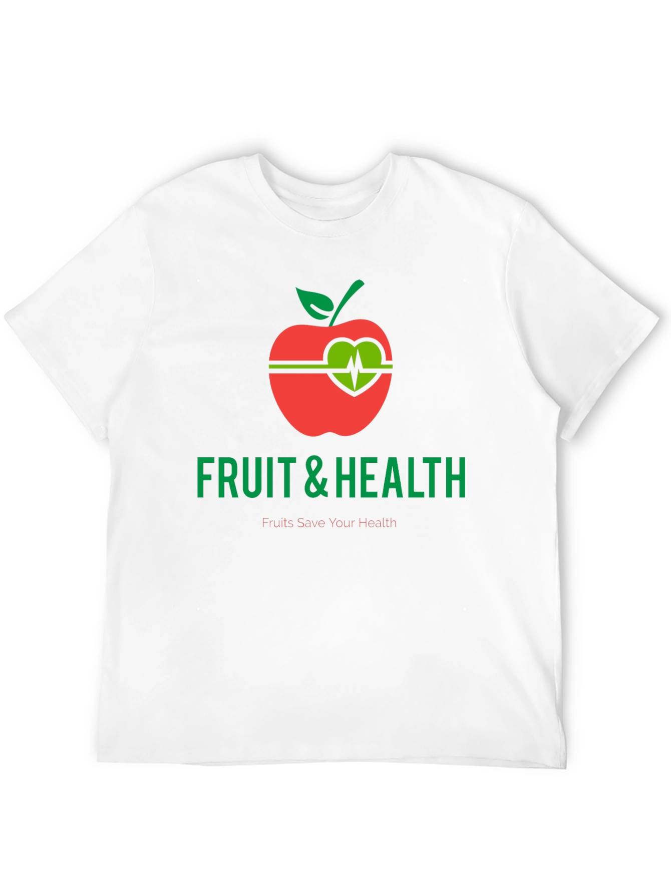 Fruit & Health Graphic T-Shirt - Eat Healthy!