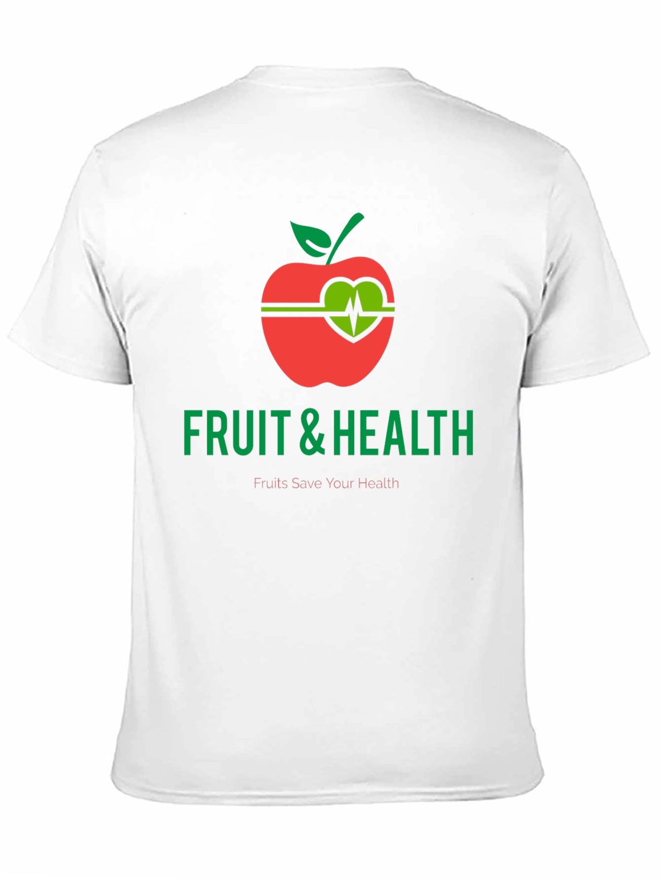 Fruit & Health Graphic T-Shirt - Eat Healthy!