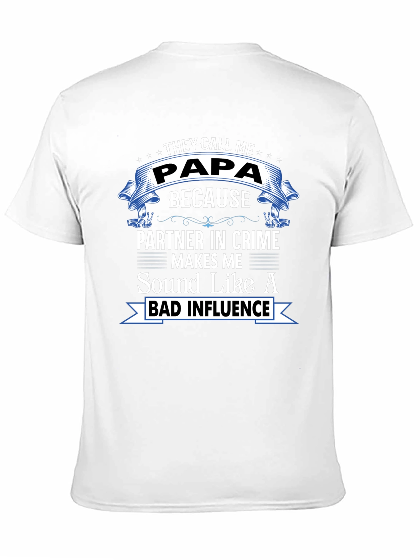 Papa: Partner in Crime Graphic T-Shirt