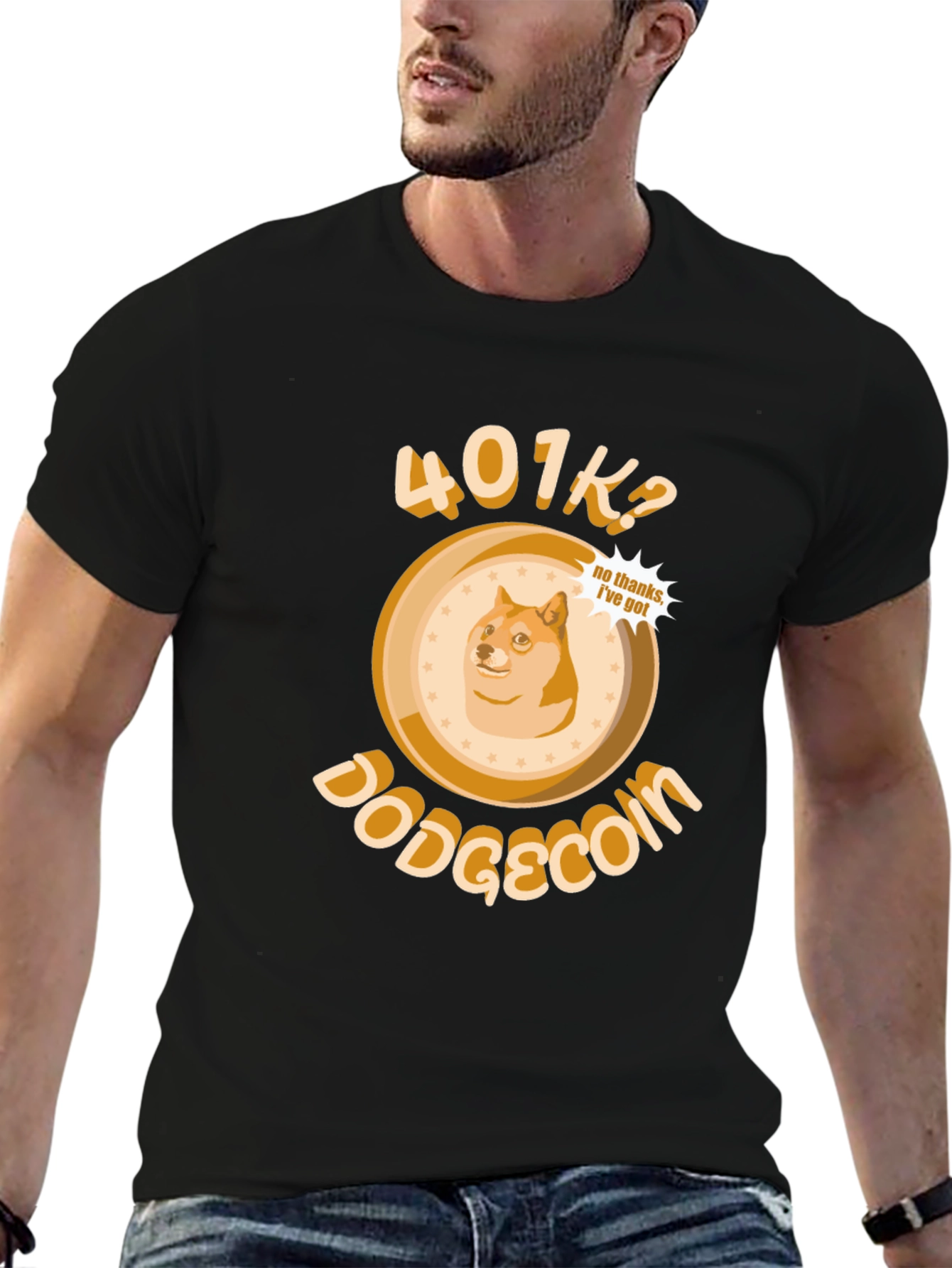 DogeCoin 401K? T-Shirt - Crypto Investing