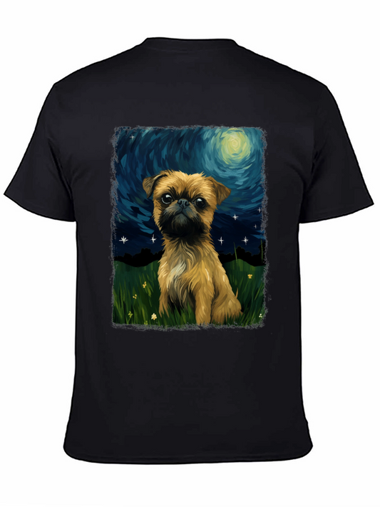 Griffon Bruxellois Starry Night T-Shirt