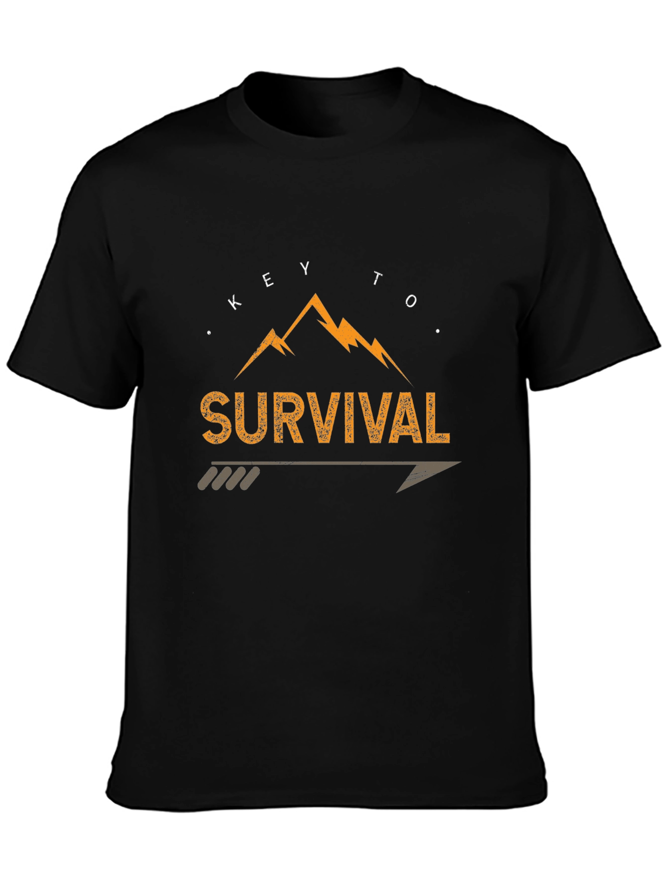 Key To Survival Mountain Arrow T-Shirt