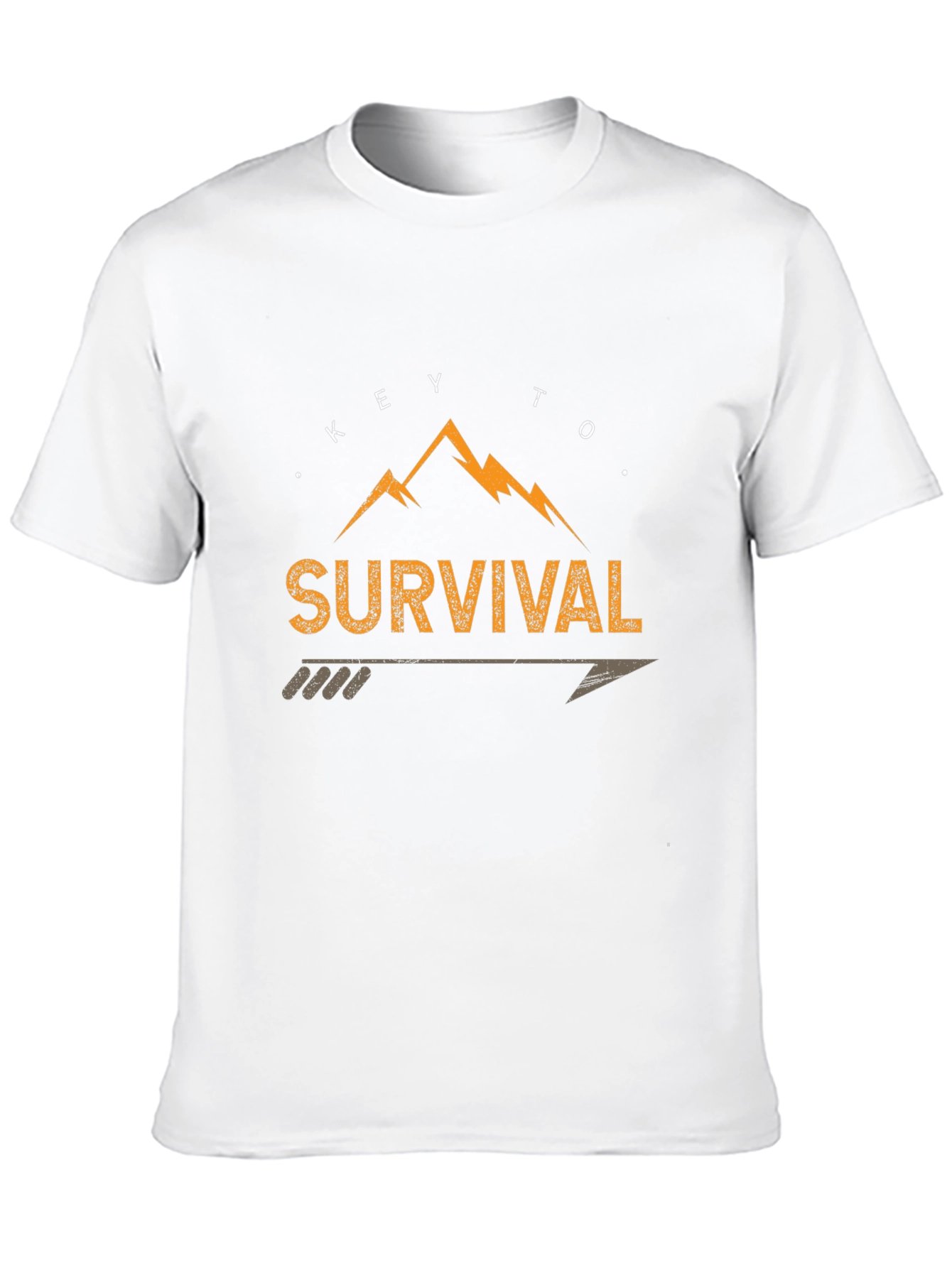 Key To Survival Mountain Arrow T-Shirt
