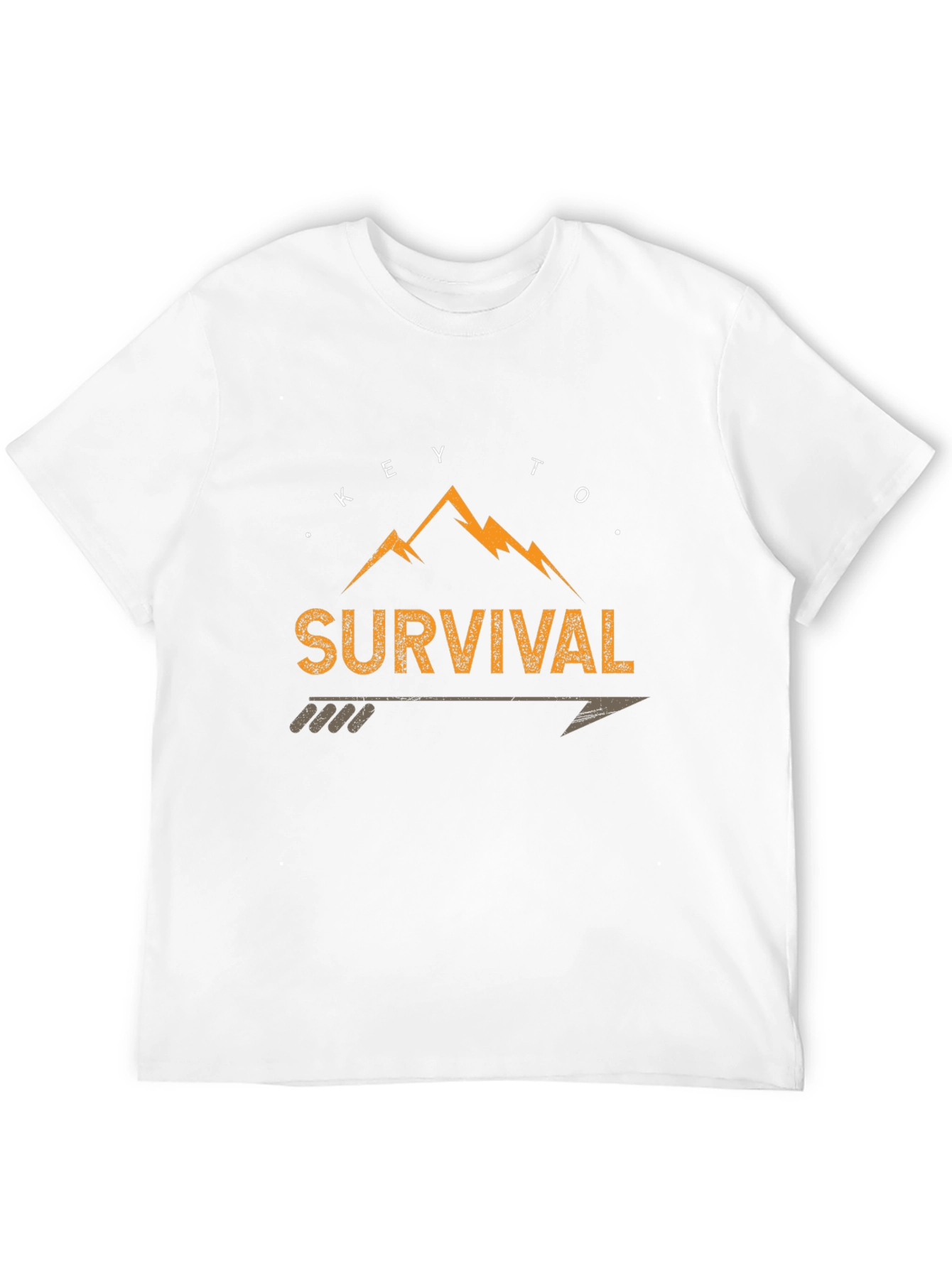 Key To Survival Mountain Arrow T-Shirt