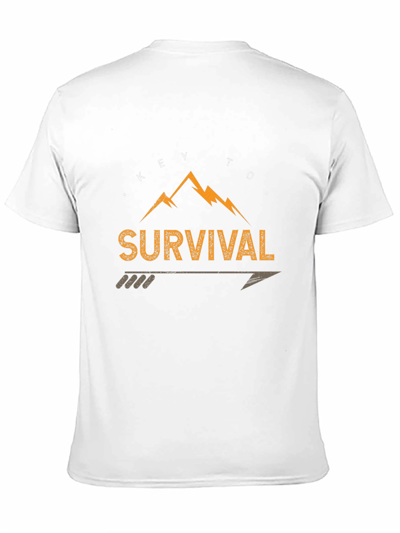 Key To Survival Mountain Arrow T-Shirt