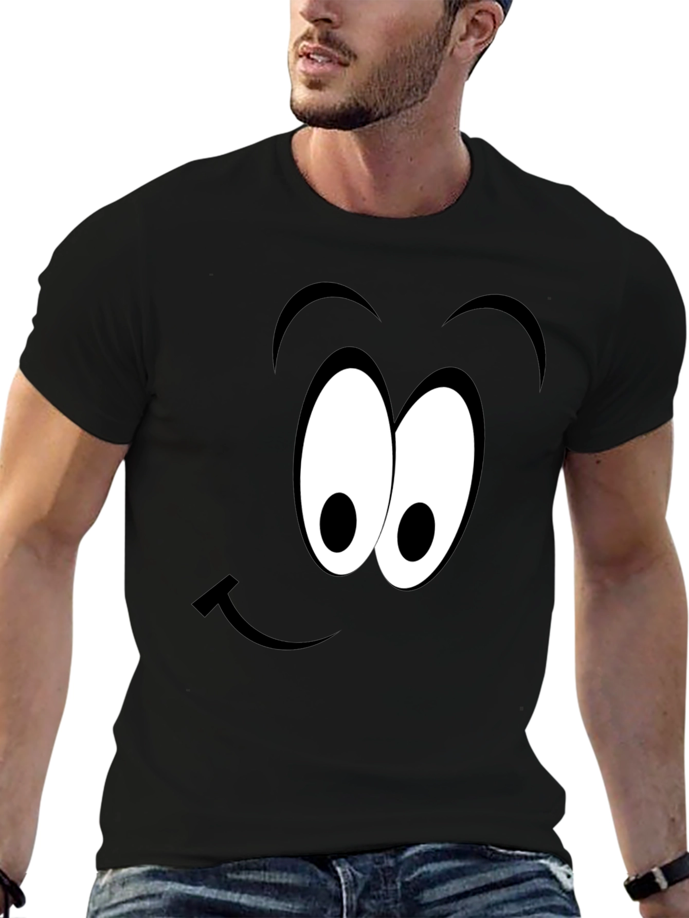 Funny Face Graphic Tee - Express Yourself!