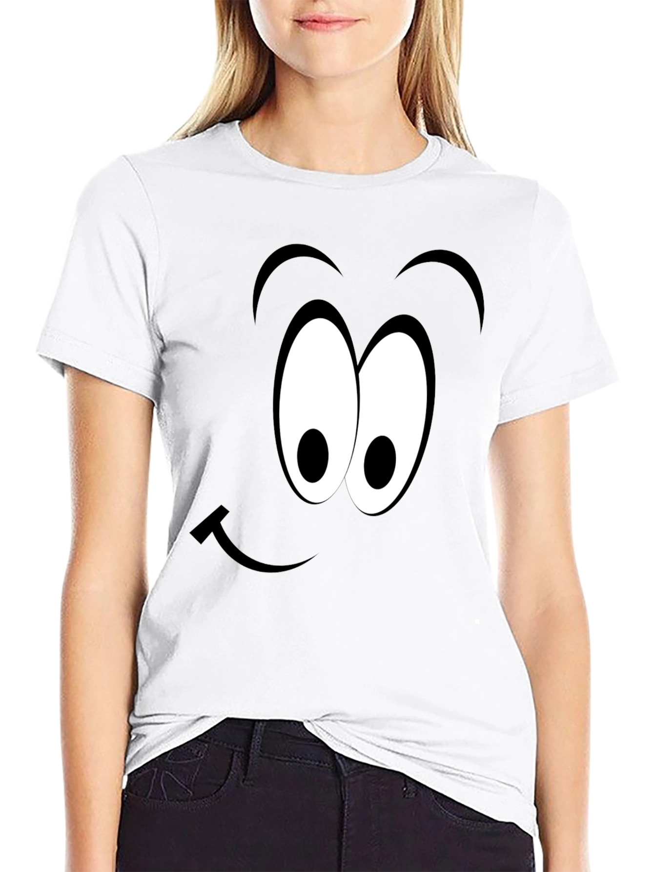 Funny Face Graphic Tee - Express Yourself!