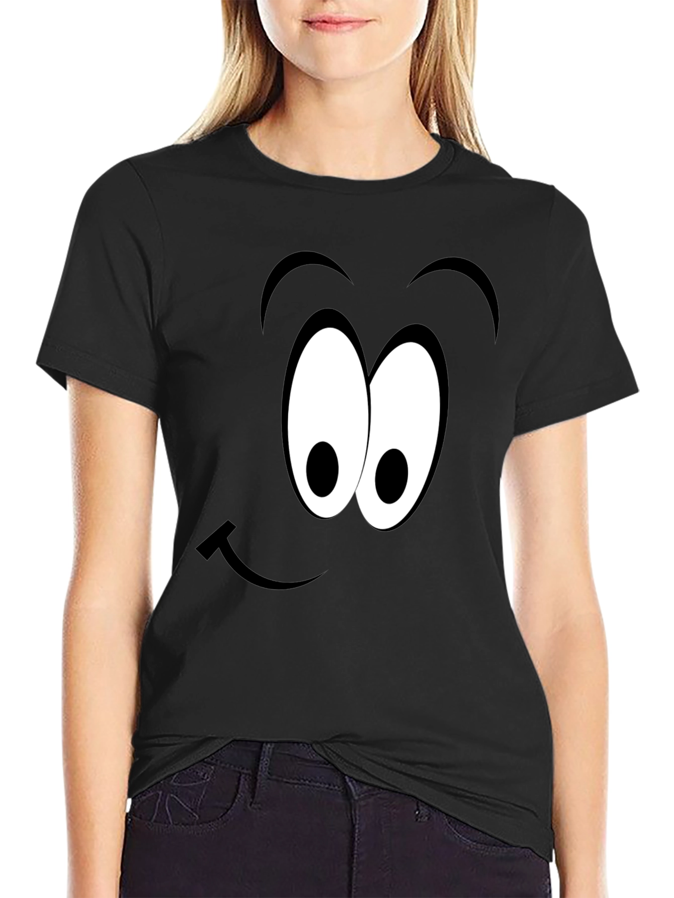 Funny Face Graphic Tee - Express Yourself!