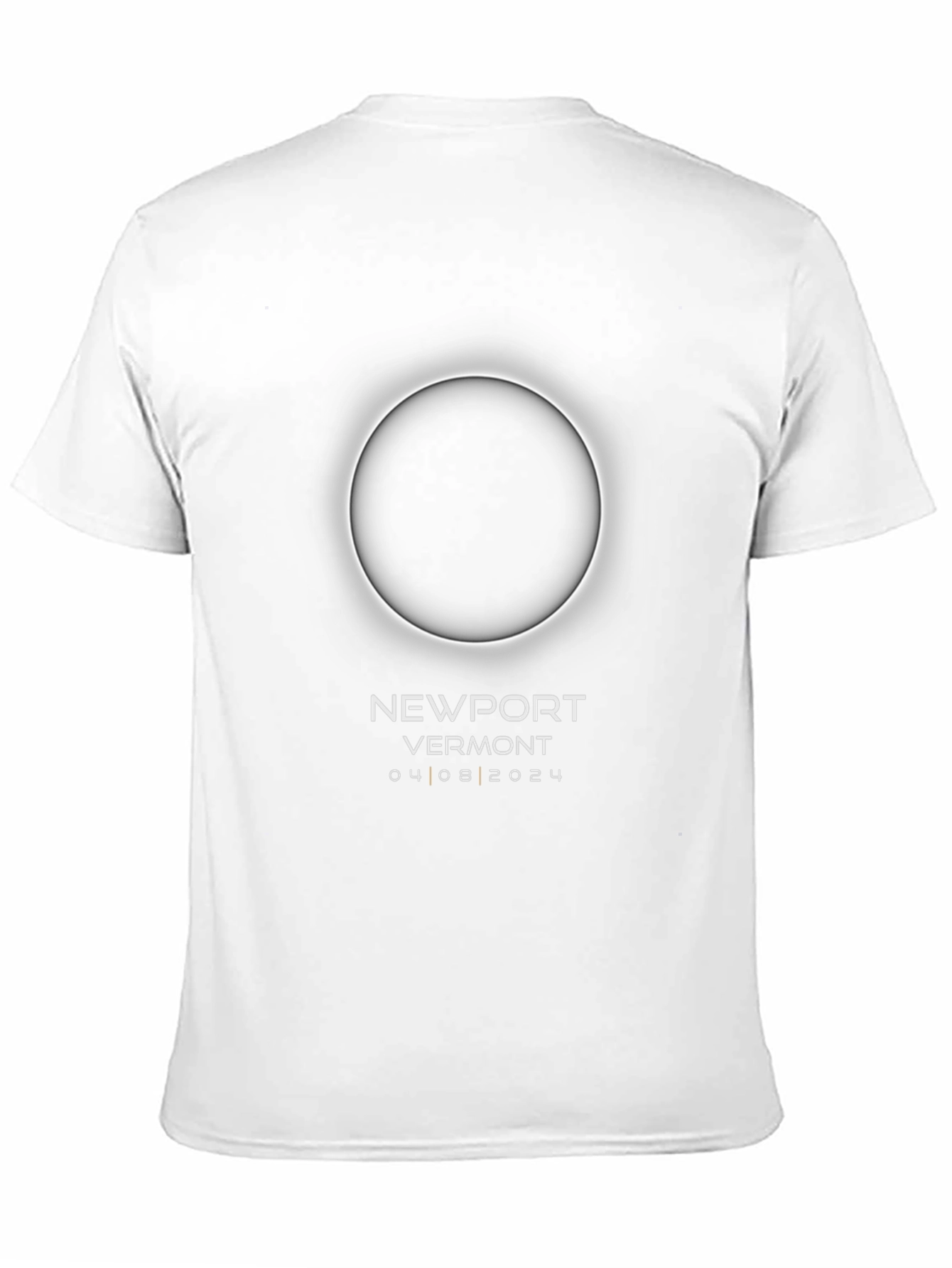 Newport Vermont 2024 Eclipse Souvenir Tee