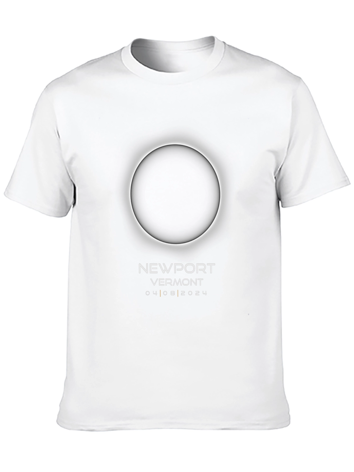 Newport Vermont 2024 Eclipse Souvenir Tee