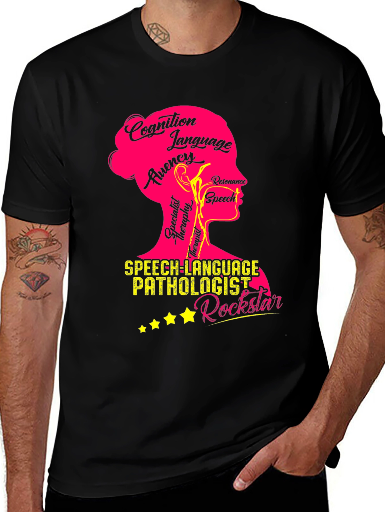 Speech-Language Pathologist Rockstar T-Shirt