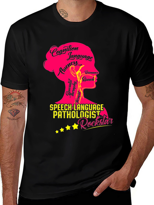 Speech-Language Pathologist Rockstar T-Shirt