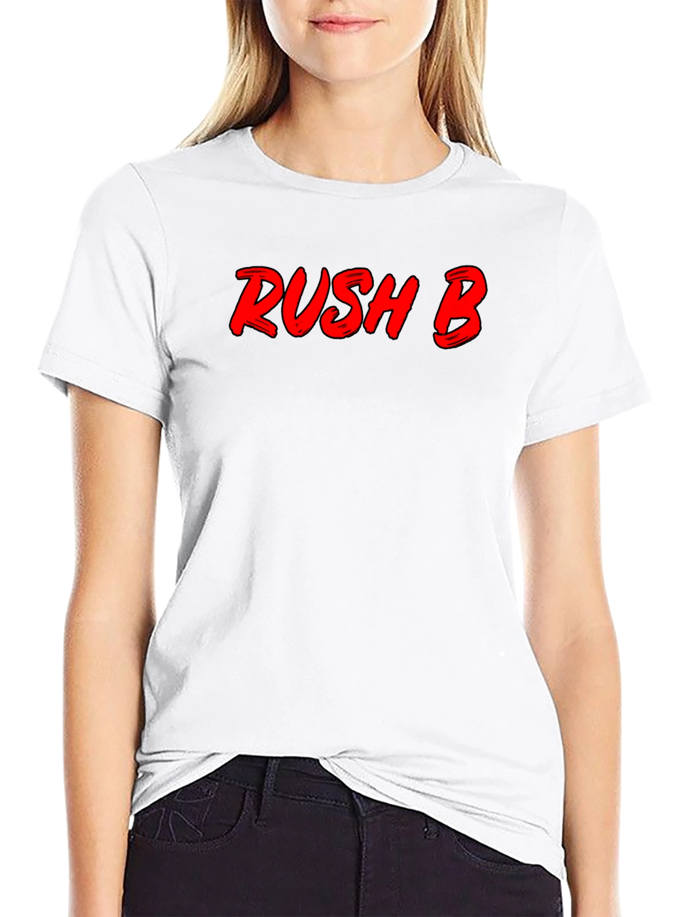 Rush B Graphic T-Shirt - Bold Statement Tee