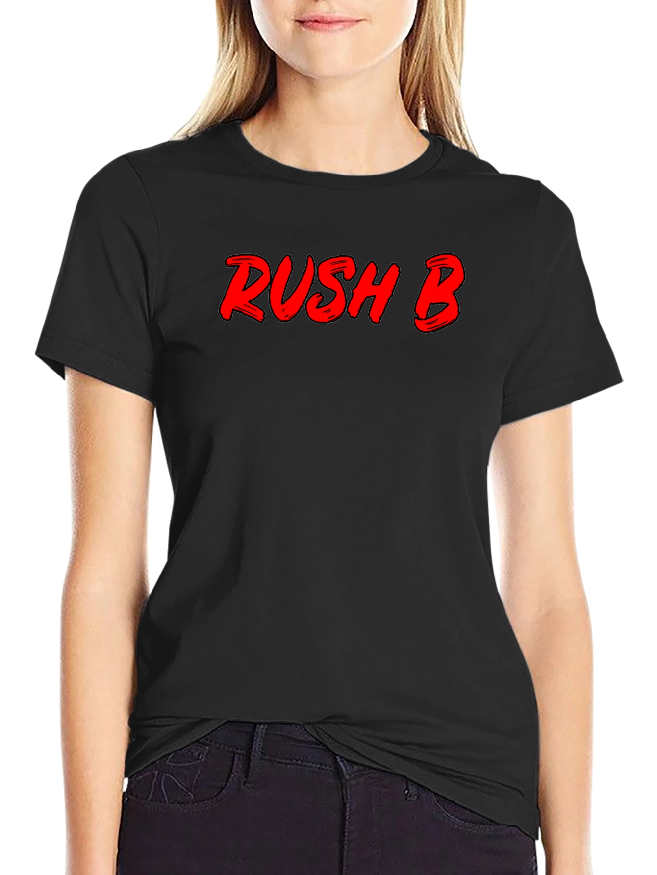 Rush B Graphic T-Shirt - Bold Statement Tee