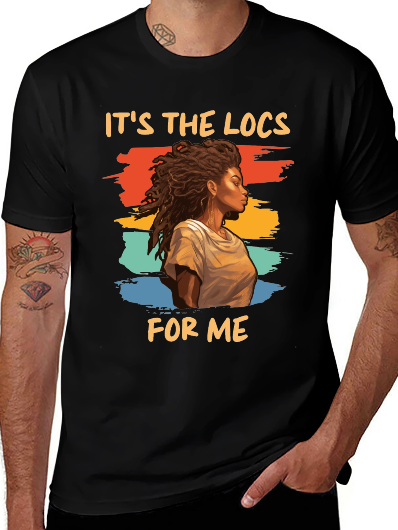 Its The Locs For Me Graphic T-Shirt