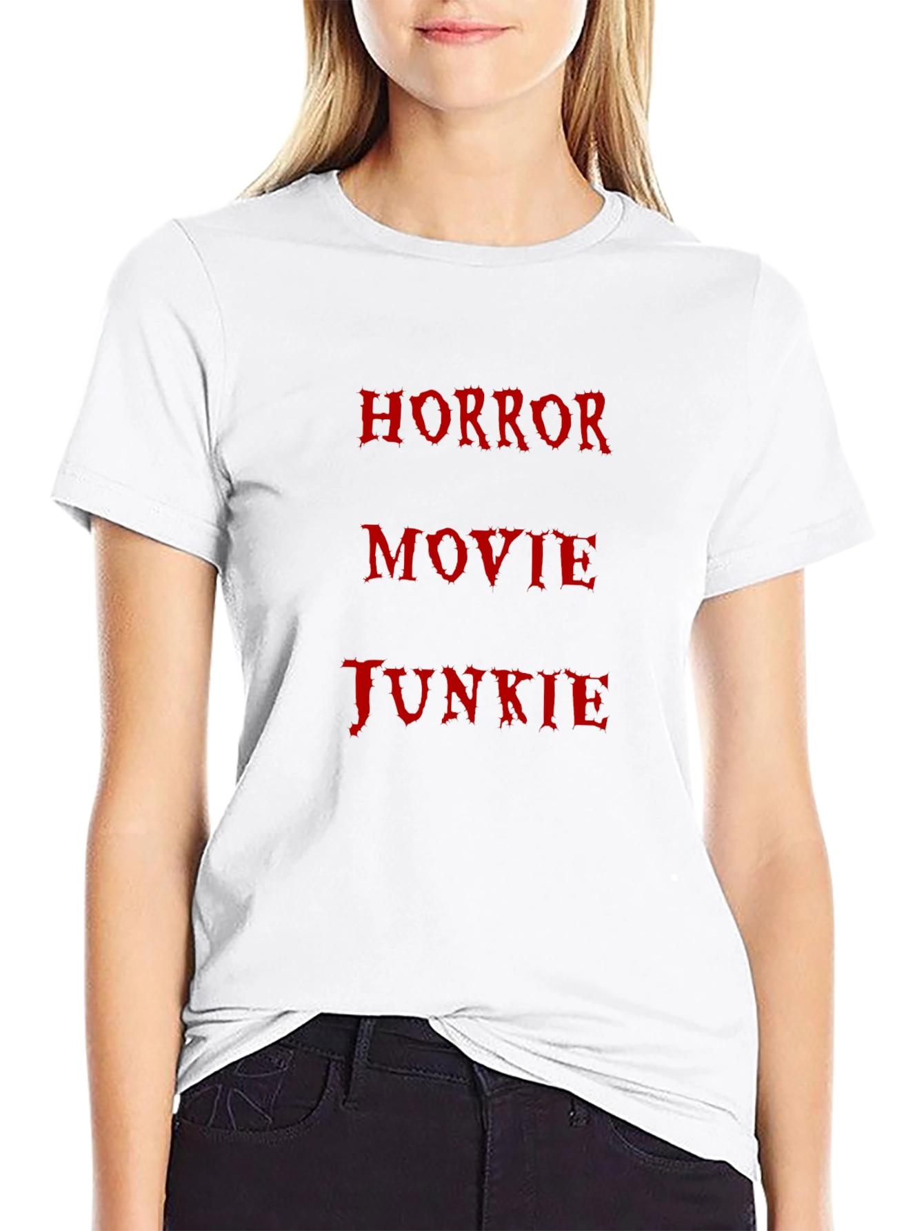 Horror Movie Junkie Tee