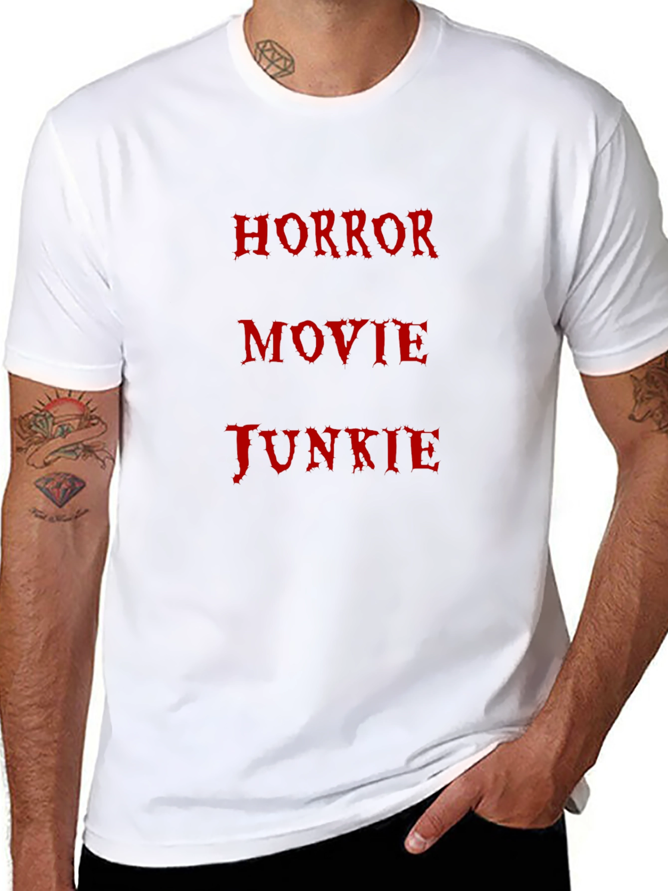Horror Movie Junkie Tee