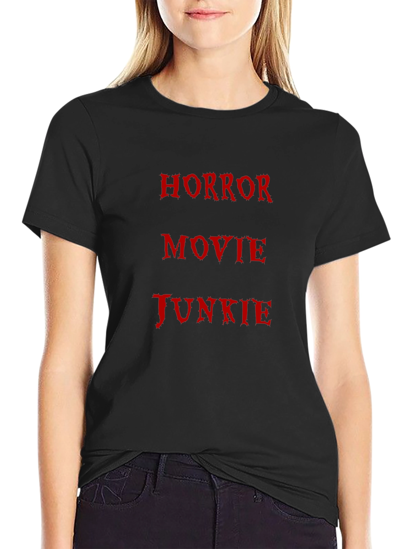 Horror Movie Junkie Tee