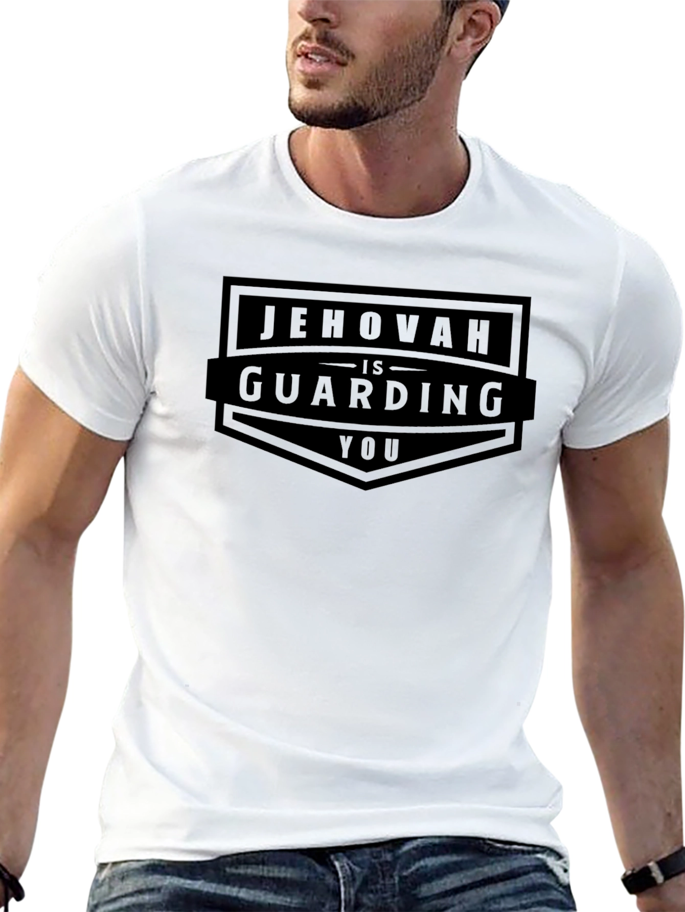 Jehovah is Guarding You Graphic T-Shirt