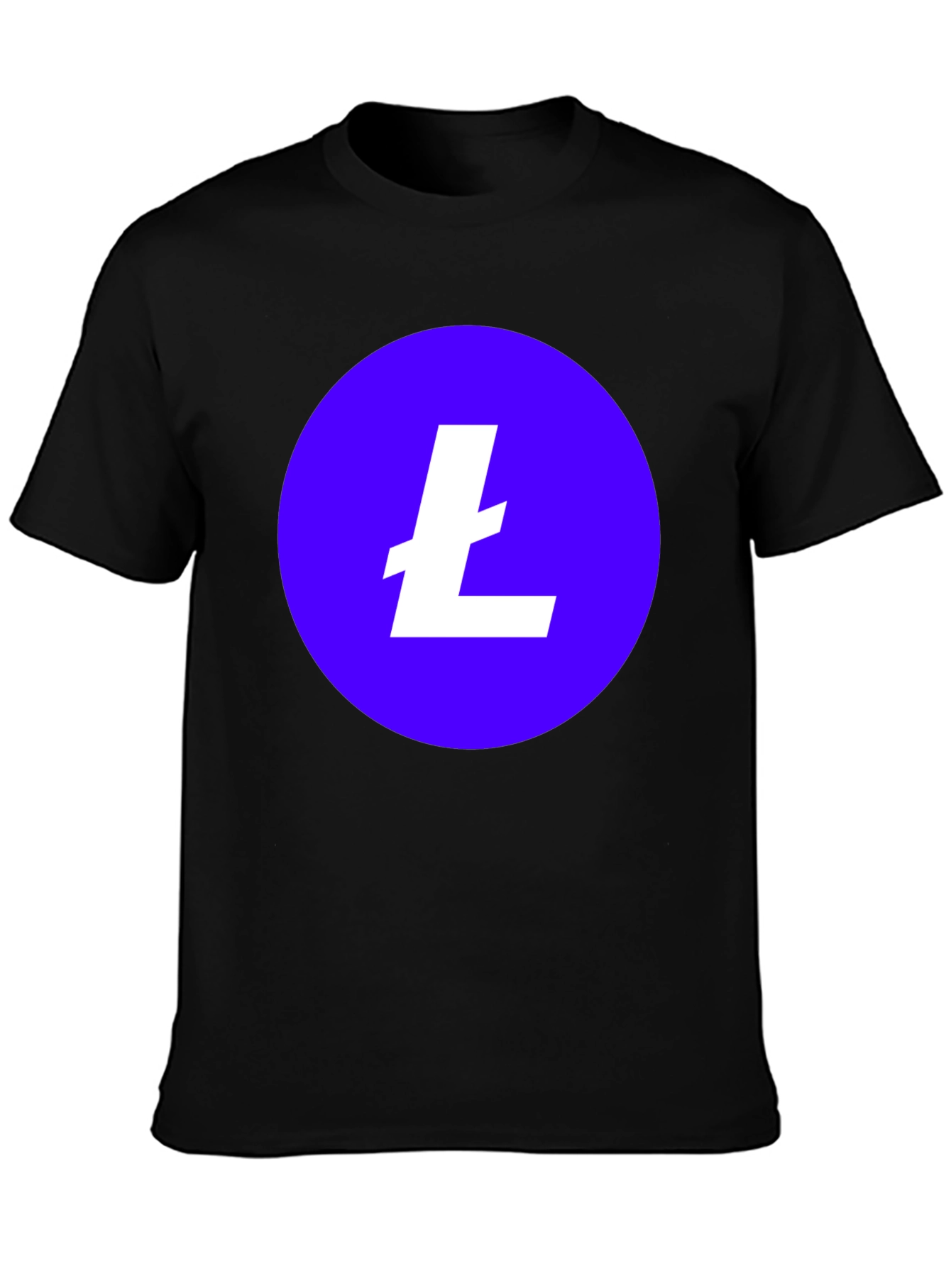 Litecoin Crypto T-Shirt - Black