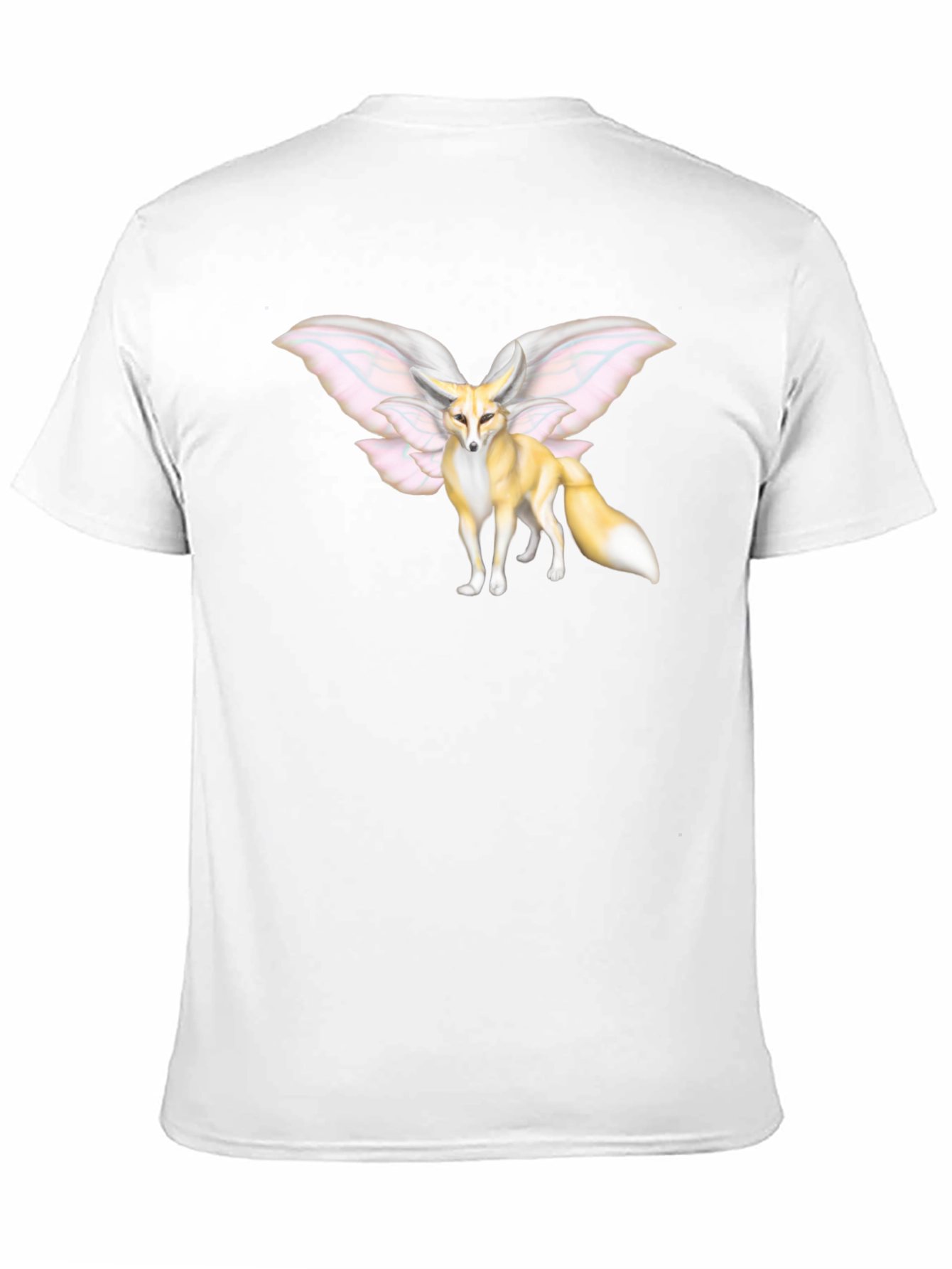 Fennec Fox Fairy Wings T-Shirt | Unique Graphic Tee