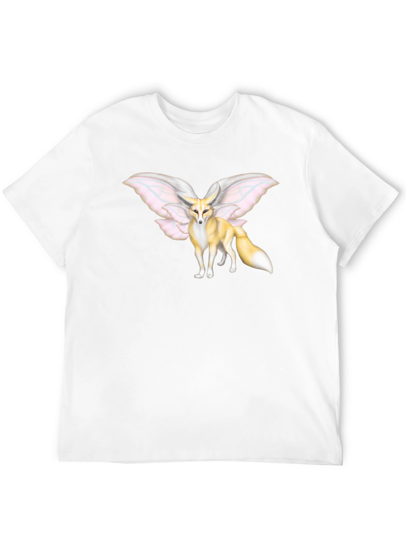 Fennec Fox Fairy Wings T-Shirt | Unique Graphic Tee
